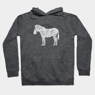 Zebra - detailed animal lovers design Hoodie